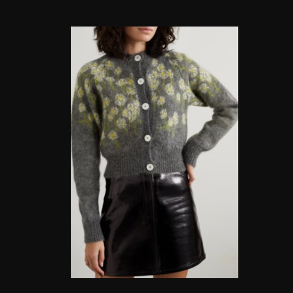 designer Cardigan mohair - Picture 2 of 4